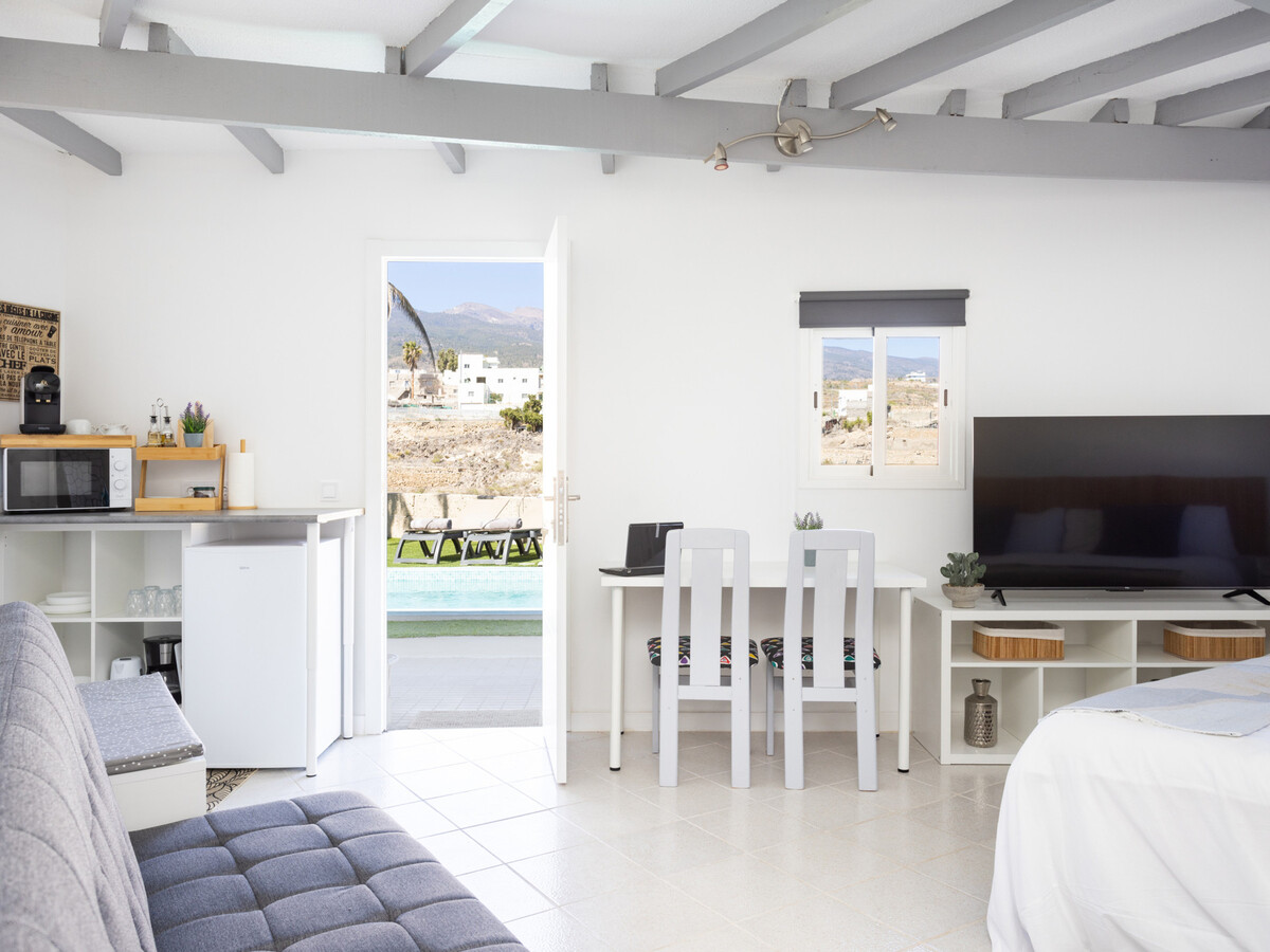 Studio vue montagne avec piscine chauffée à Granadilla - Photo 28