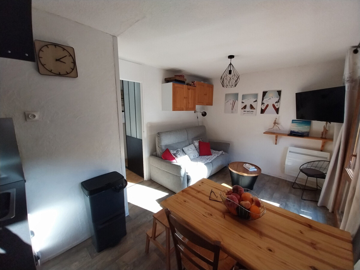 Studio cabine 4 pers avec balcon à Valloire - Photo 3