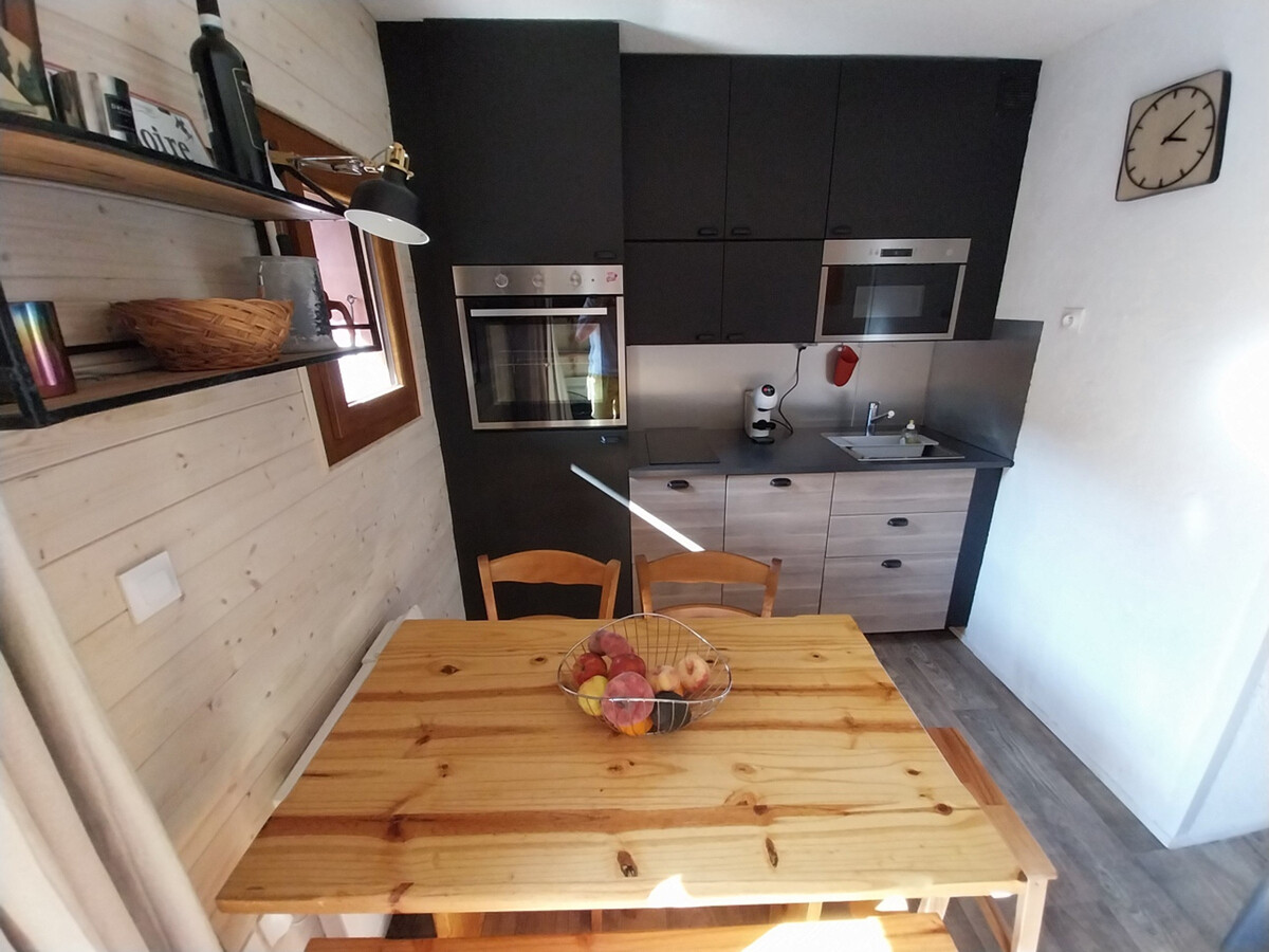 Studio cabine 4 pers avec balcon à Valloire - Photo 4