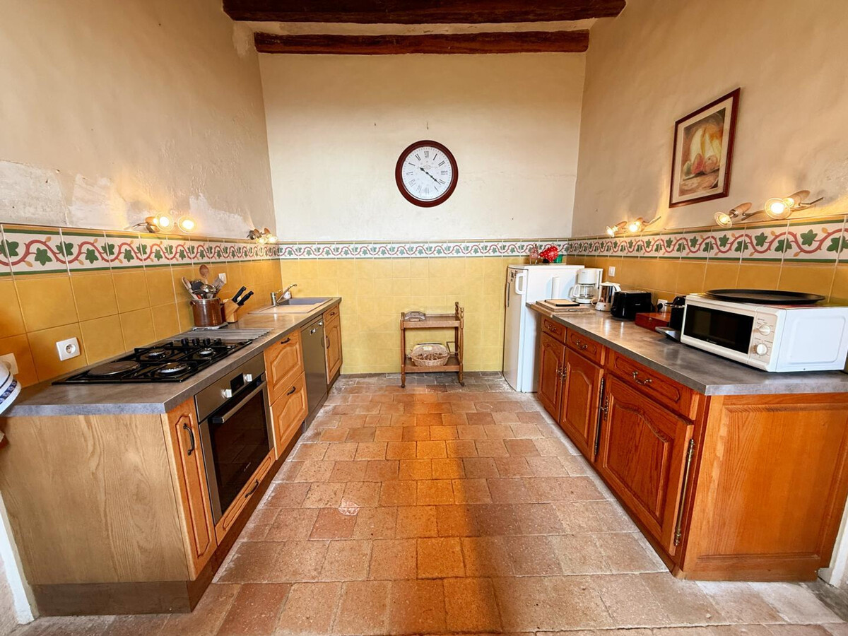 Gîte XVIIe siècle avec jardin clos à Lerné - Photo 11