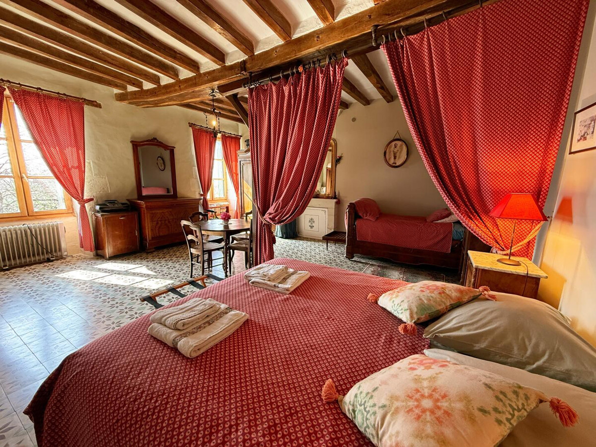 Gîte XVIIe siècle avec jardin clos à Lerné - Photo 12