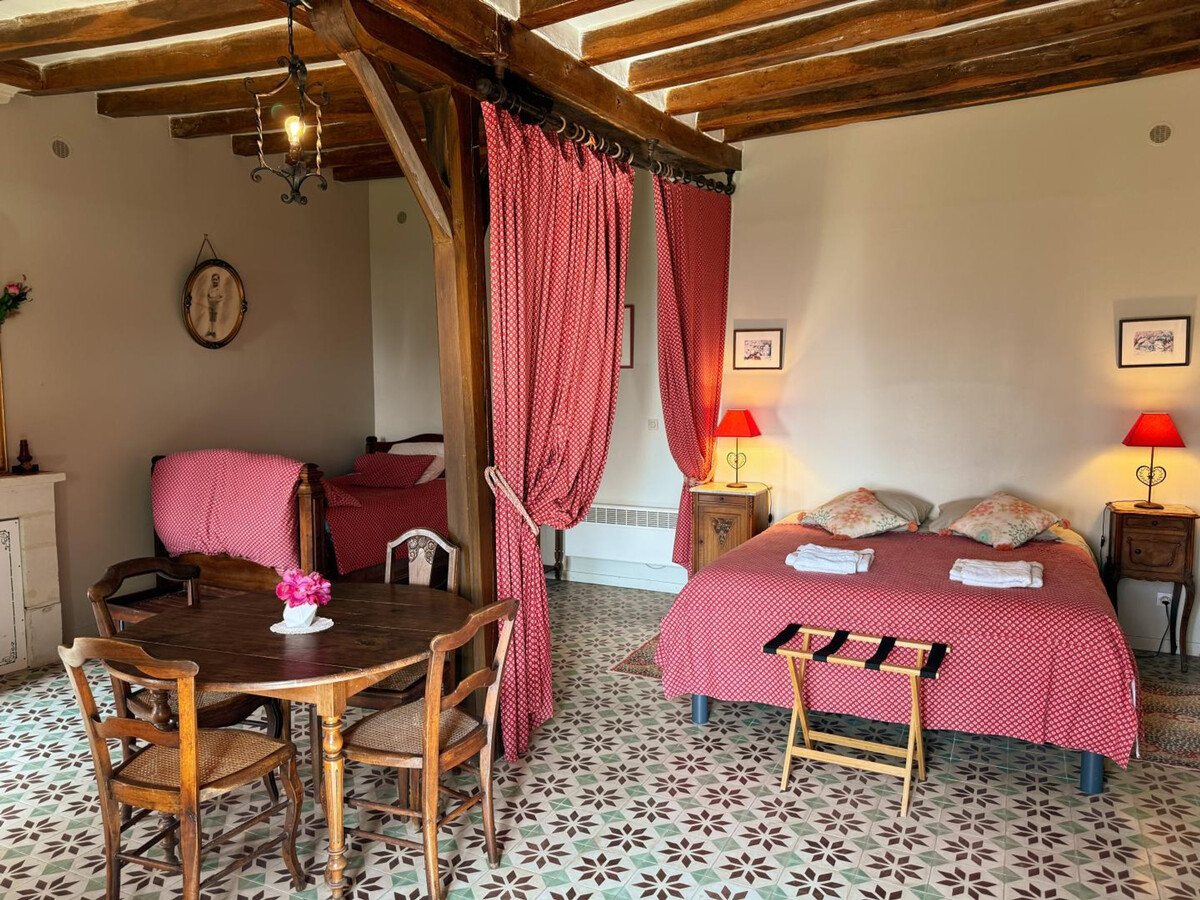 Gîte XVIIe siècle avec jardin clos à Lerné - Photo 13