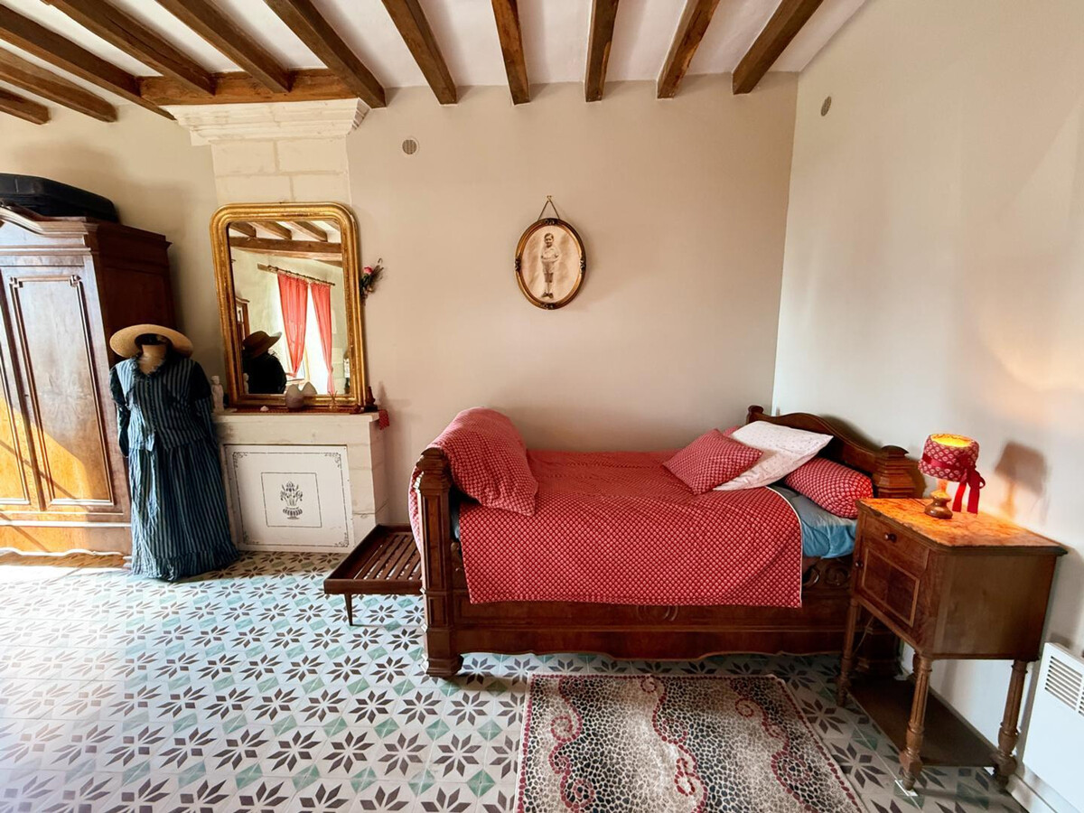 Gîte XVIIe siècle avec jardin clos à Lerné - Photo 14