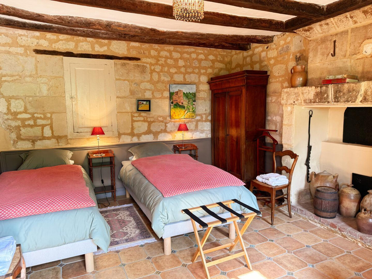 Gîte XVIIe siècle avec jardin clos à Lerné - Photo 15