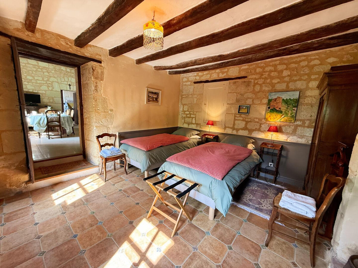 Gîte XVIIe siècle avec jardin clos à Lerné - Photo 16