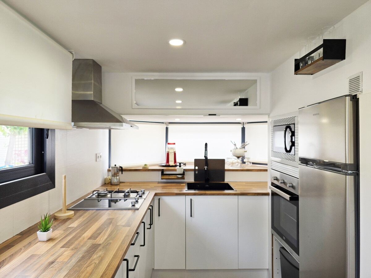 Tiny House 5 pers. avec vue mer à Canet de Mar - Photo 7