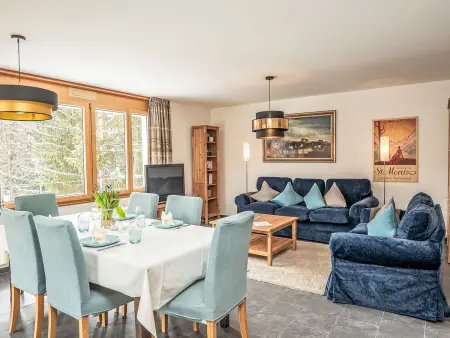 Location appartement à Celerina, Chesa Chalcherin 3