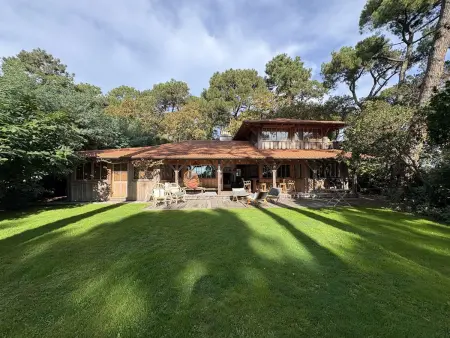 Location maison à Lège Cap Ferret, Villa avec piscine, animaux admis - 8 pers.