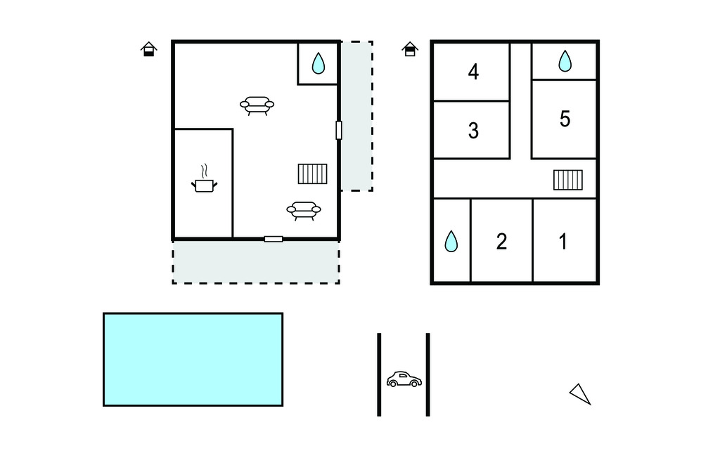 Maison 5 chambres avec piscine à La Cassaigne - Photo 30
