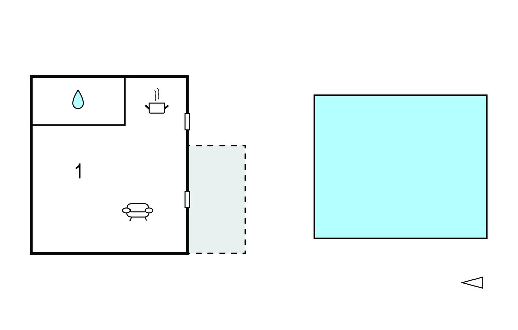 Maison avec piscine partagée à Taillades - Photo 15