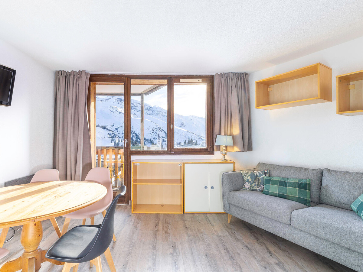 Studio 24m² Avoriaz, balcon sud, vue pistes - Photo 1