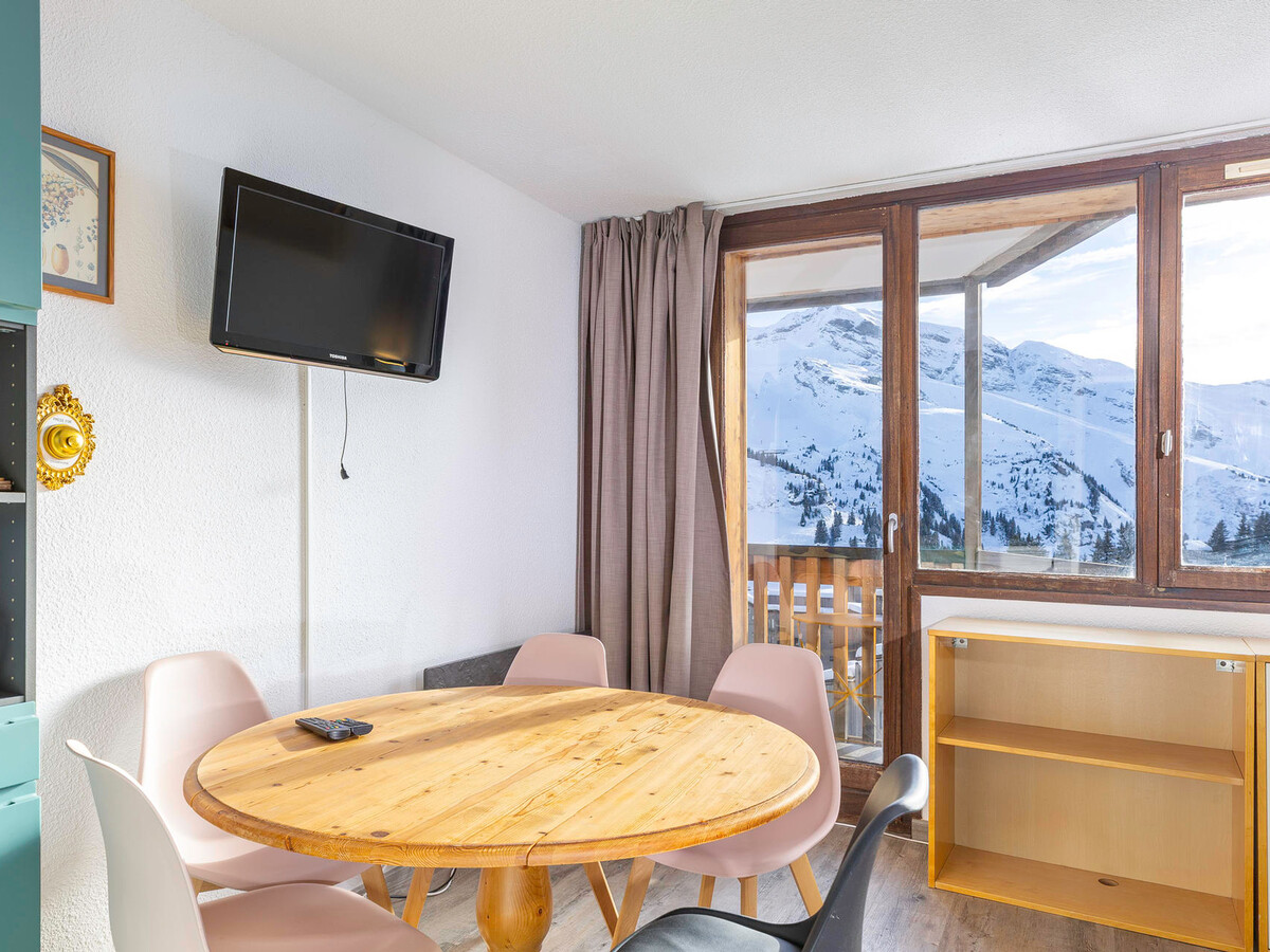Studio 24m² Avoriaz, balcon sud, vue pistes - Photo 5