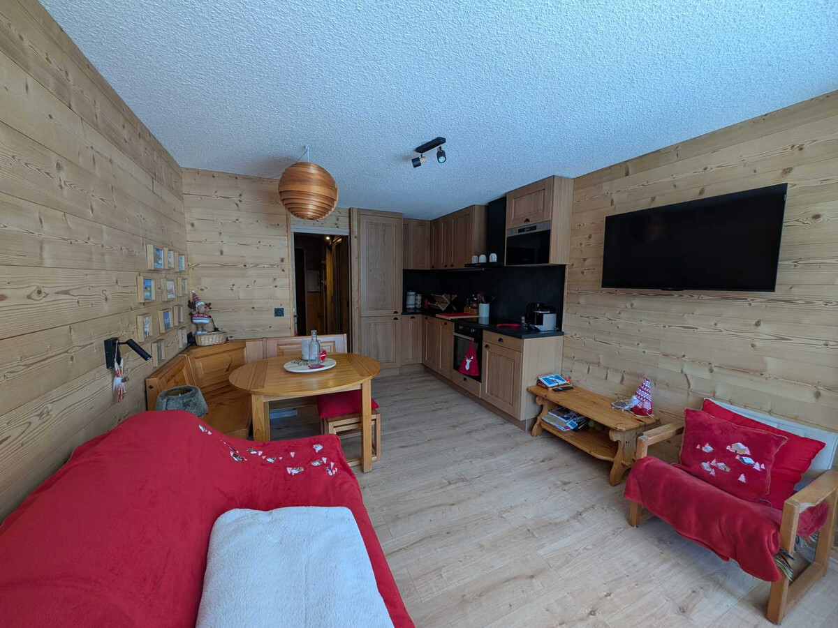 Studio rénové vue pistes Montgenèvre, 4 pers. - Photo 2