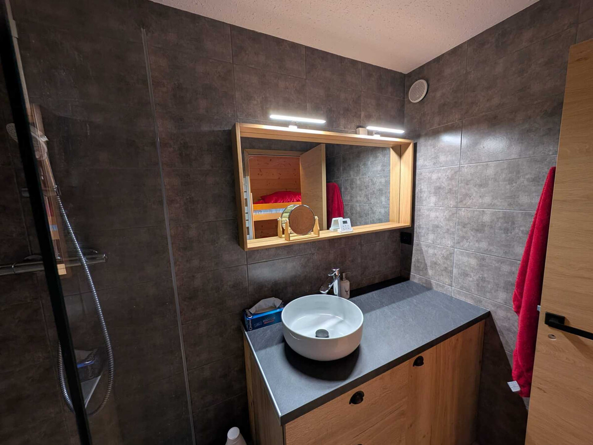Studio rénové vue pistes Montgenèvre, 4 pers. - Photo 12