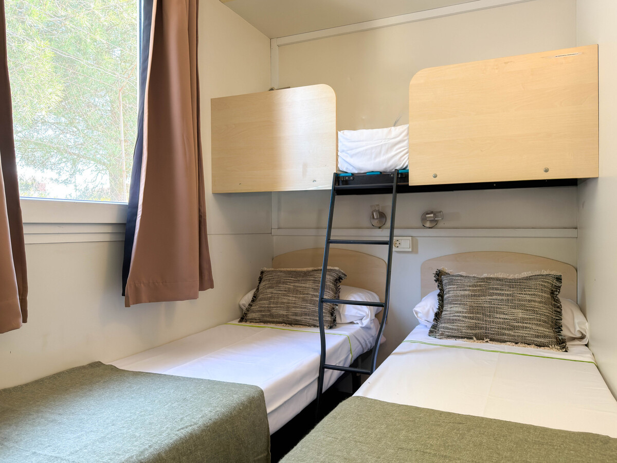 Bungalow 4 pers. avec clim au camping Costa Dorada - Photo 6