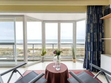 Location appartement à Westende Bad, Mitsou with seaview and parking