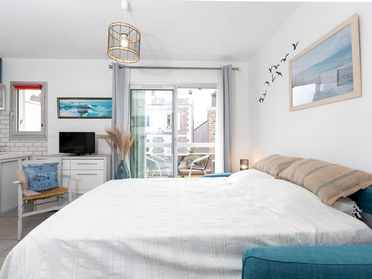 L'Albatros - Studio 21m² balcon sud à Dinard - Photo 2