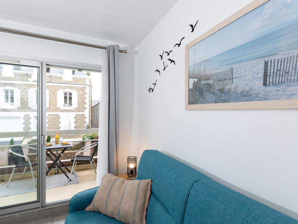 L'Albatros - Studio 21m² balcon sud à Dinard - Photo 8