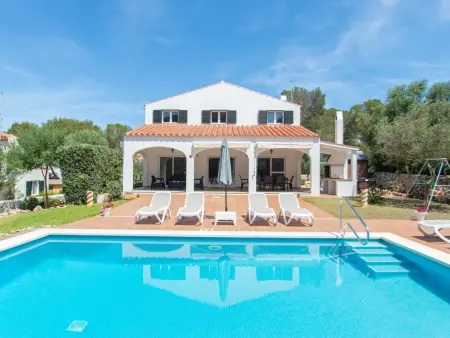 Location villa à Cala Galdana, Villa avec piscine et clim - 8 pers.