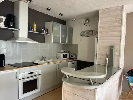 Location appartement à Soorts Hossegor, Maison climatisée, parking au centre - 6 pers.