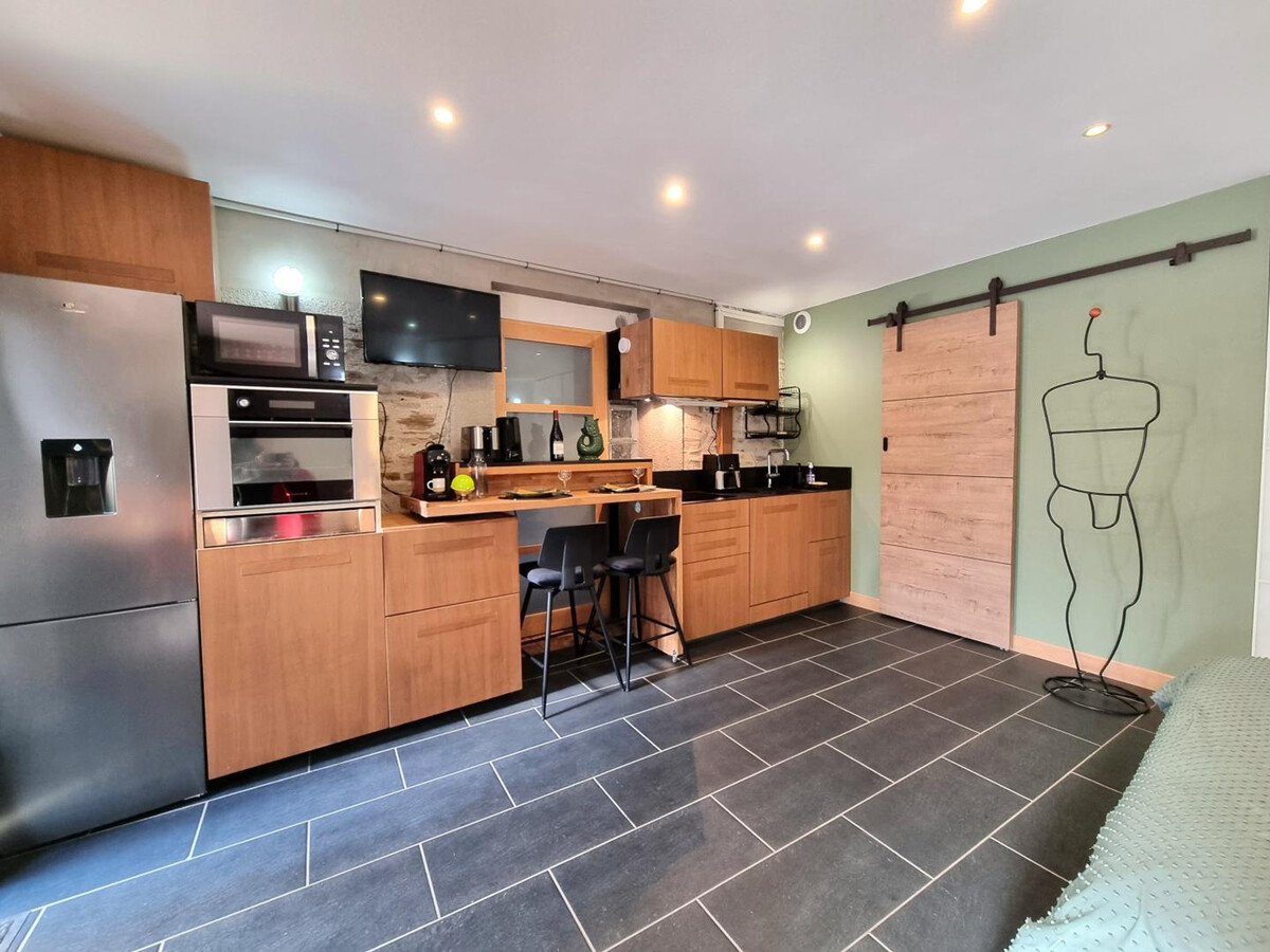 Studio rénové 30 m² avec cour privée à Tartaras - Photo 5