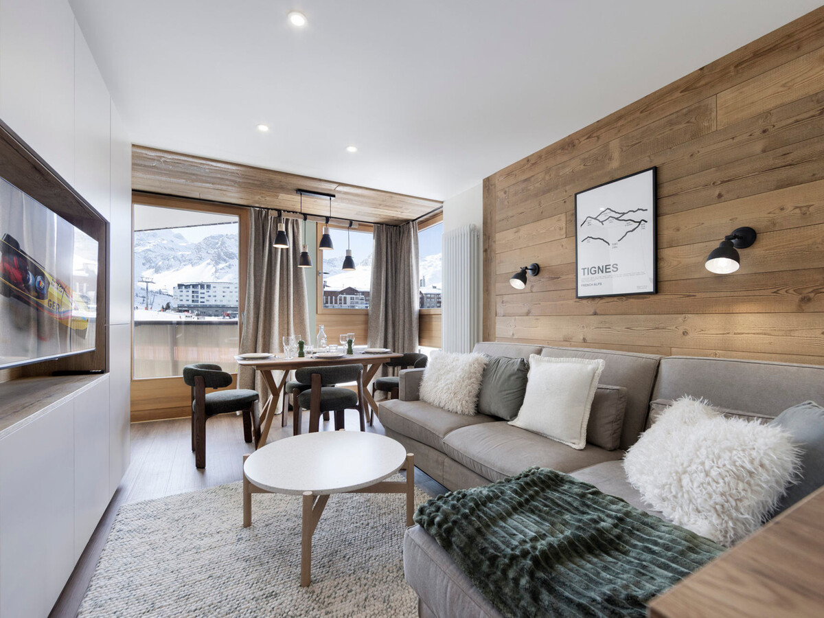 Appartement 4 pers. avec 3 balcons à Tignes le Lavachet - Photo 2