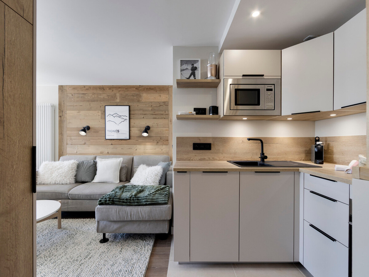 Appartement 4 pers. avec 3 balcons à Tignes le Lavachet - Photo 4