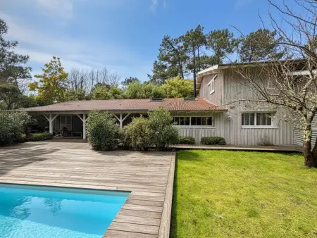 Location villa à Lège Cap Ferret, Villa en bois, animaux admis - 17 pers.