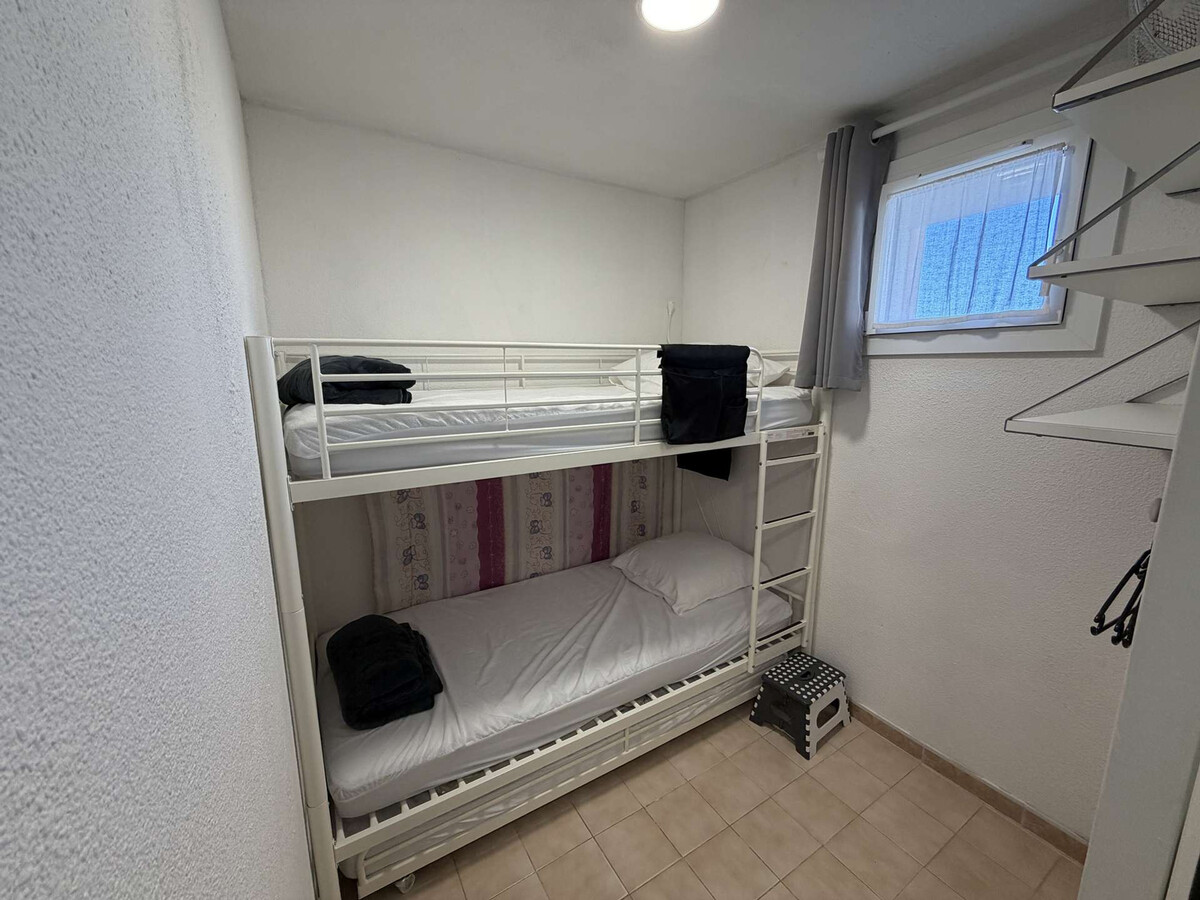 Studio cabine vue mer au Barcarès, 50 m de la plage - Photo 7