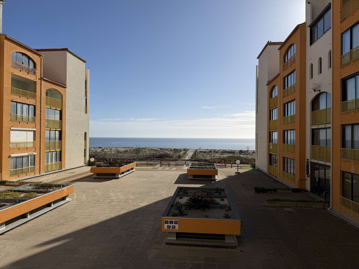 Studio cabine vue mer au Barcarès, 50 m de la plage - Photo 10