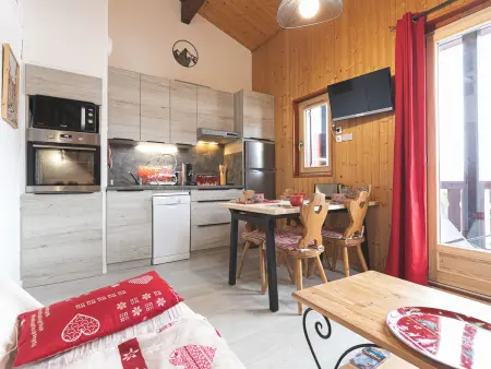 Location appartement à Aussois, Appartement avec animaux admis, vue montagne - 6 pers.