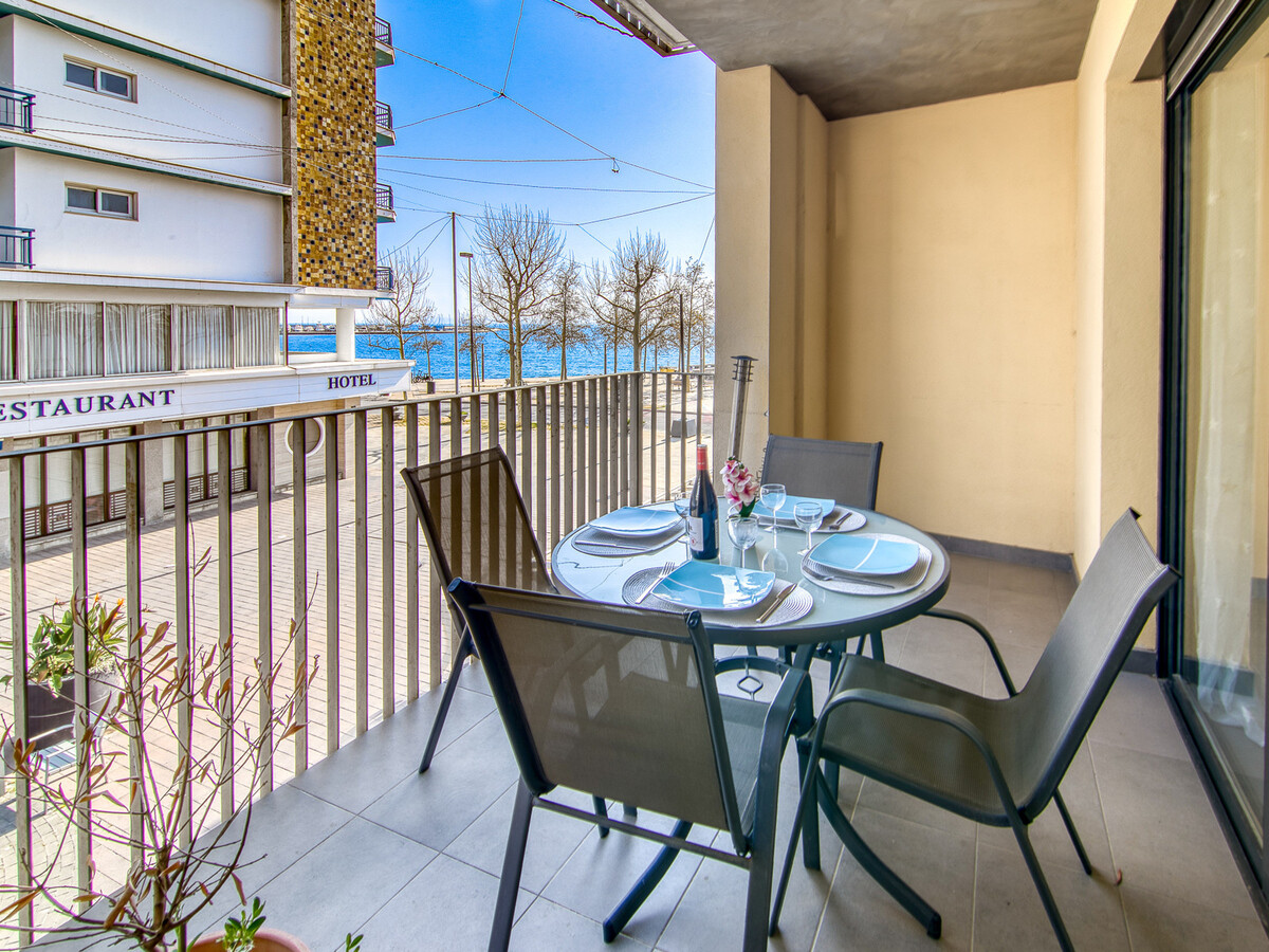 Appartement 3 ch. vue mer, 1ère ligne de plage à Roses - Photo 3