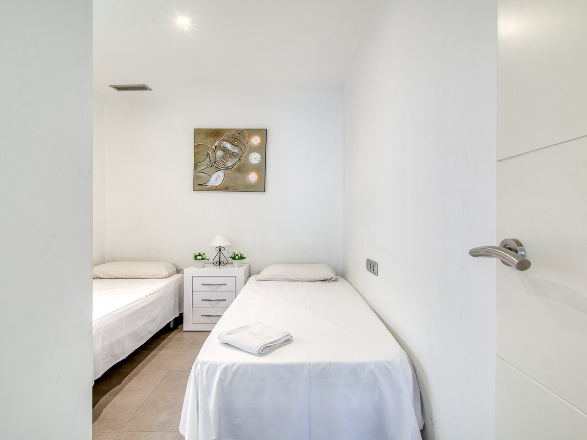 Appartement 3 ch. vue mer, 1ère ligne de plage à Roses - Photo 22