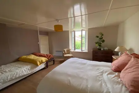 Maison de vacances à Melay, jardin privé clôturé : photo 10