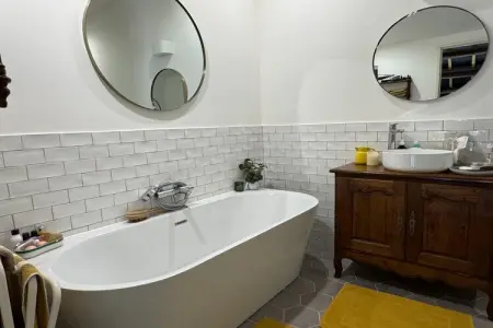 Maison de vacances à Melay, jardin privé clôturé : photo 14