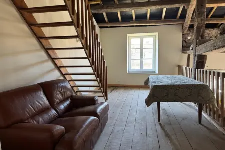 Maison de vacances à Melay, jardin privé clôturé : photo 18