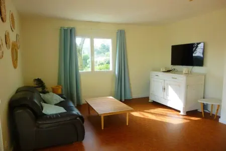 Maison vue lac Lacanau, 4 chambres, terrasse bois : photo 12
