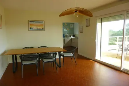 Maison vue lac Lacanau, 4 chambres, terrasse bois : photo 15