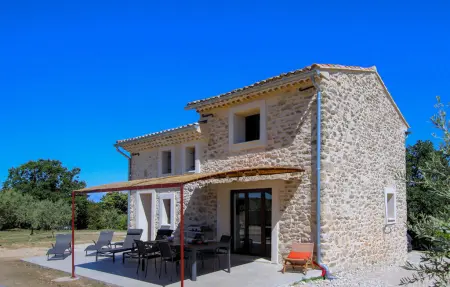 Maison provençale en pierre avec terrasse et 3 hectares : photo 7