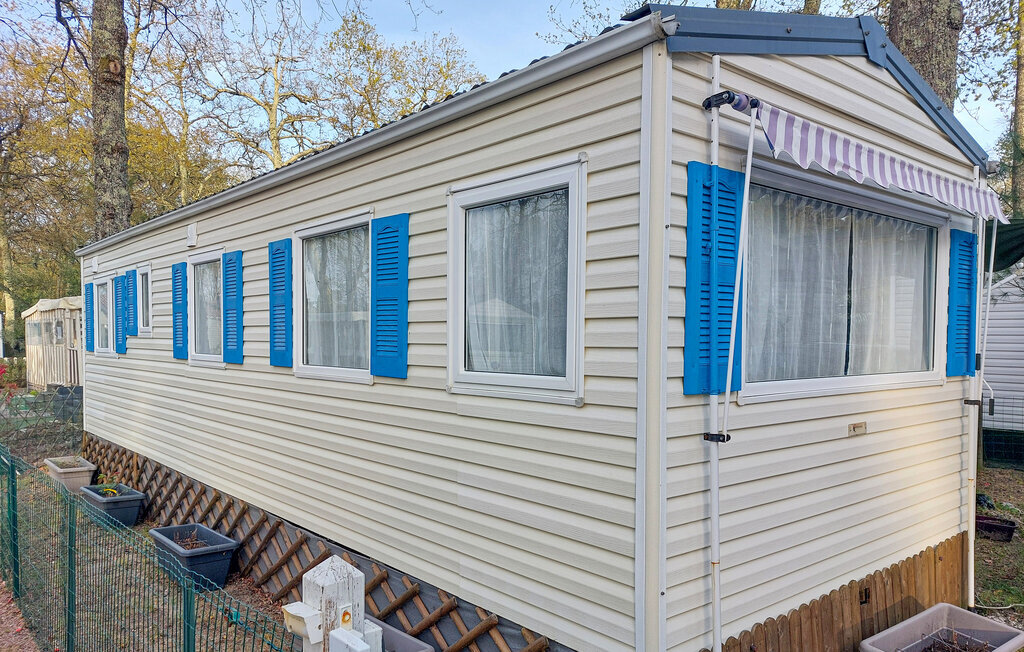 Mobil-home 4 personnes avec piscine chauffée à La Tremblade - Photo 1