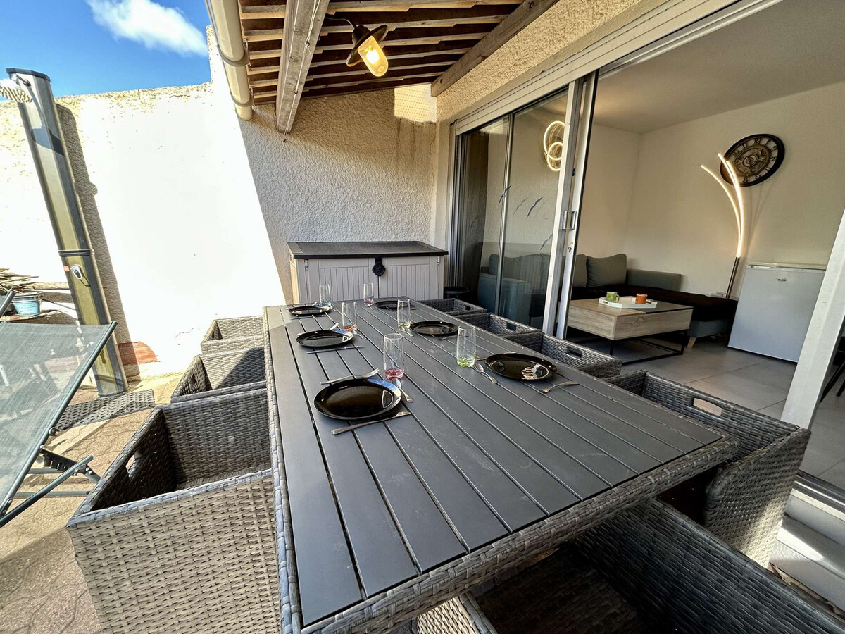 Appartement 6 pers. terrasse à 20 m de la plage - Photo 13