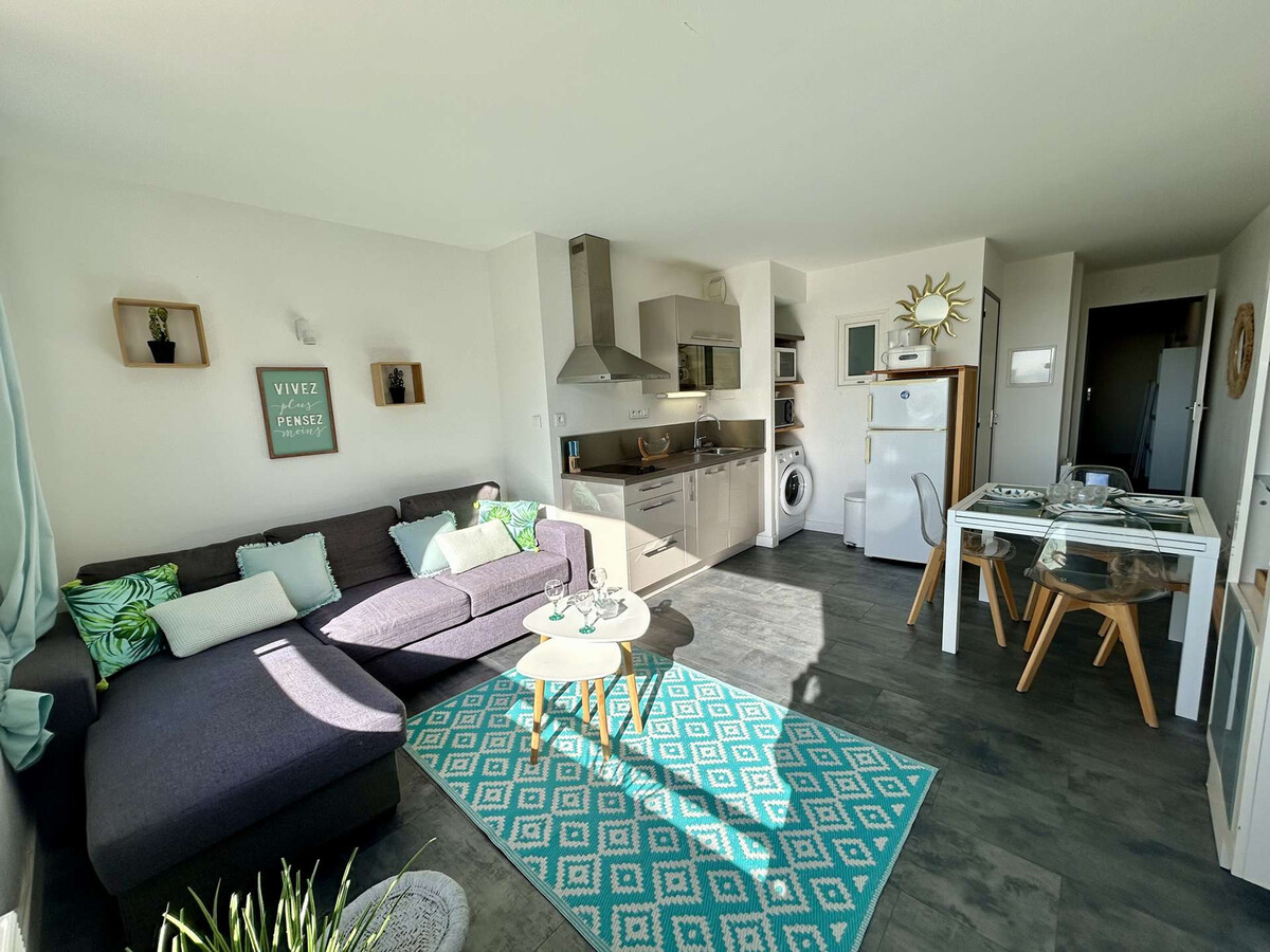 Appartement vue mer 3ème étage – Cap d'Agde, 4 pers. - Photo 3