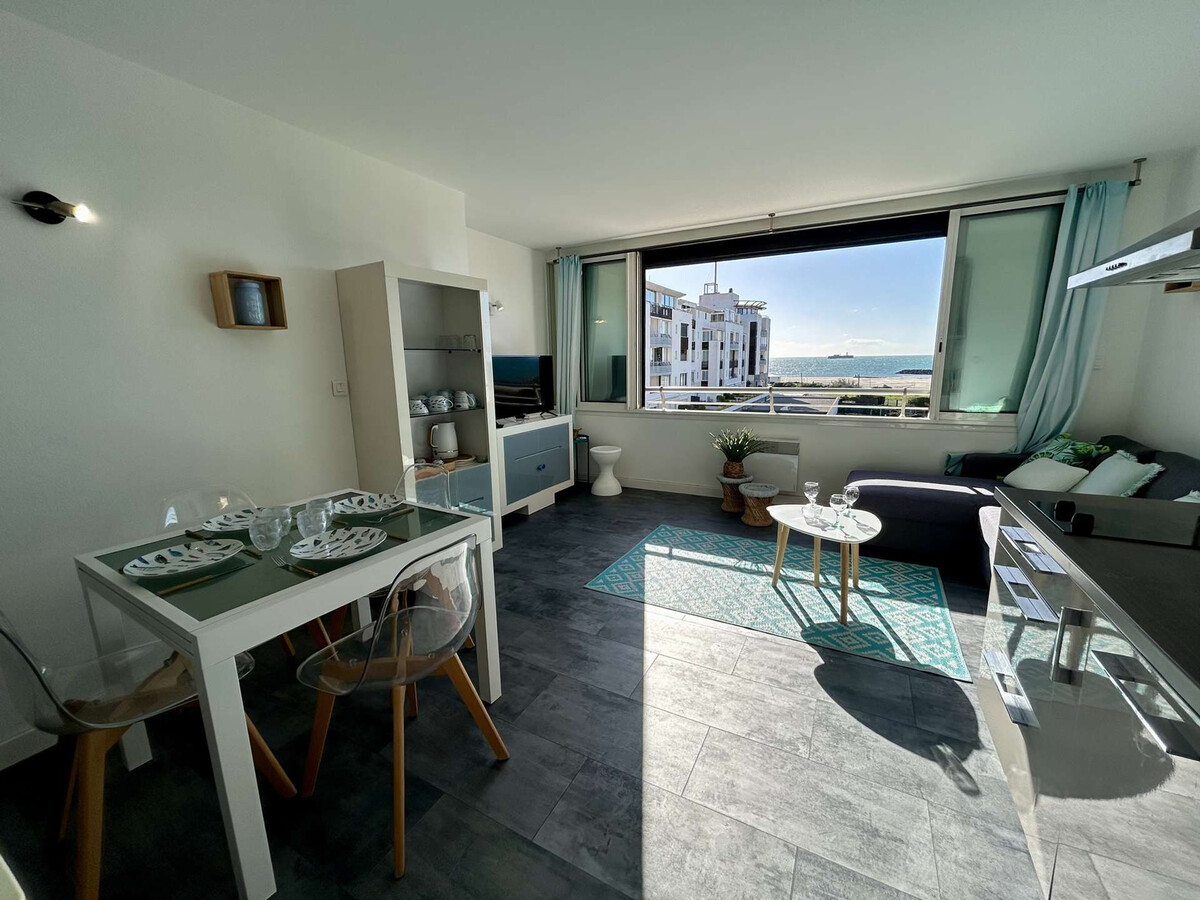Appartement vue mer 3ème étage – Cap d'Agde, 4 pers. - Photo 4