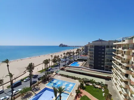 Location appartement à Peniscola, Appartement à Peñiscola avec piscine et parking