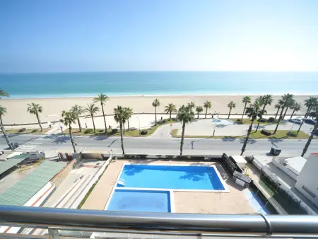 Location appartement à Peniscola, Appartement bord de mer à Peñíscola avec terrasse et parking