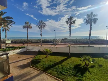 Appart 1ère ligne plage Peñíscola, terrasse vue mer : photo 18