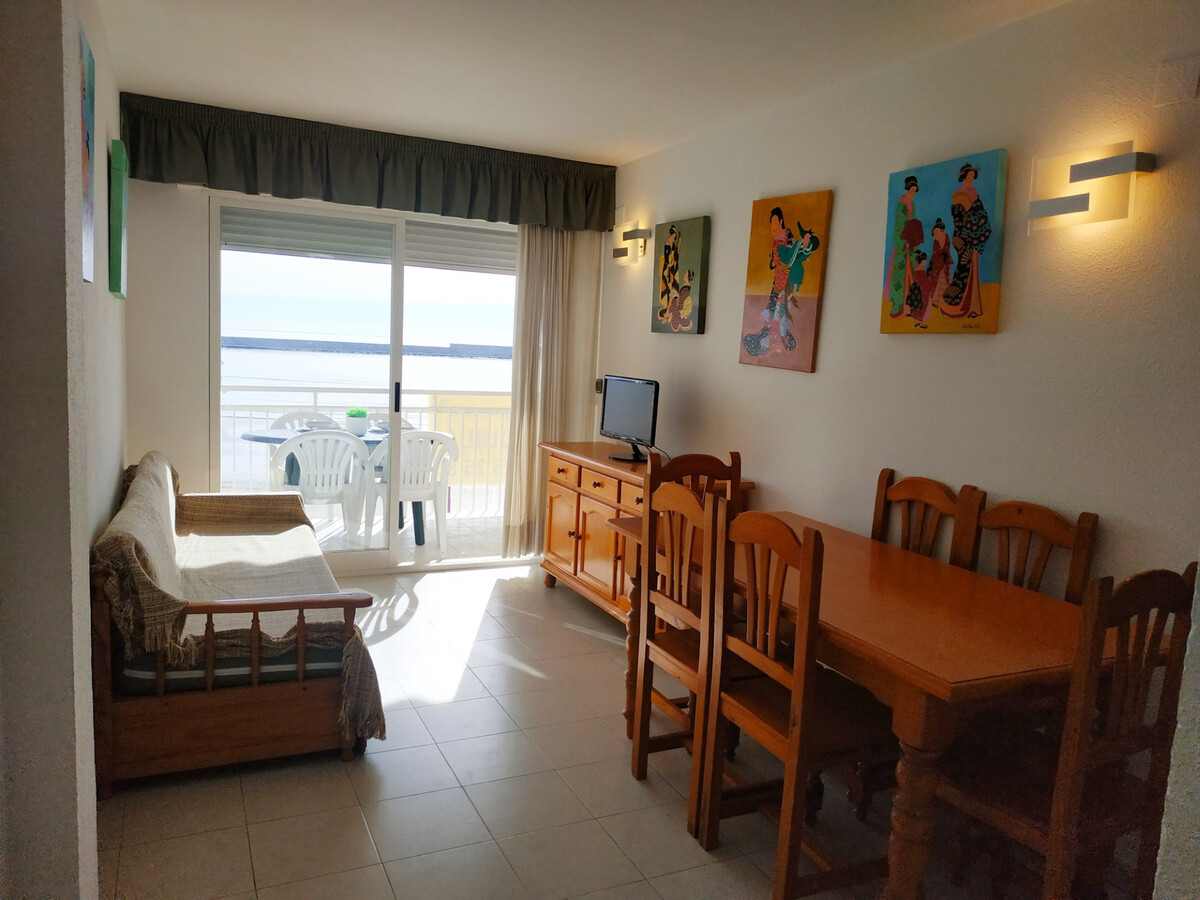 Appartement front de mer Peñíscola, 2 ch, terrasse vue plage - Photo 9
