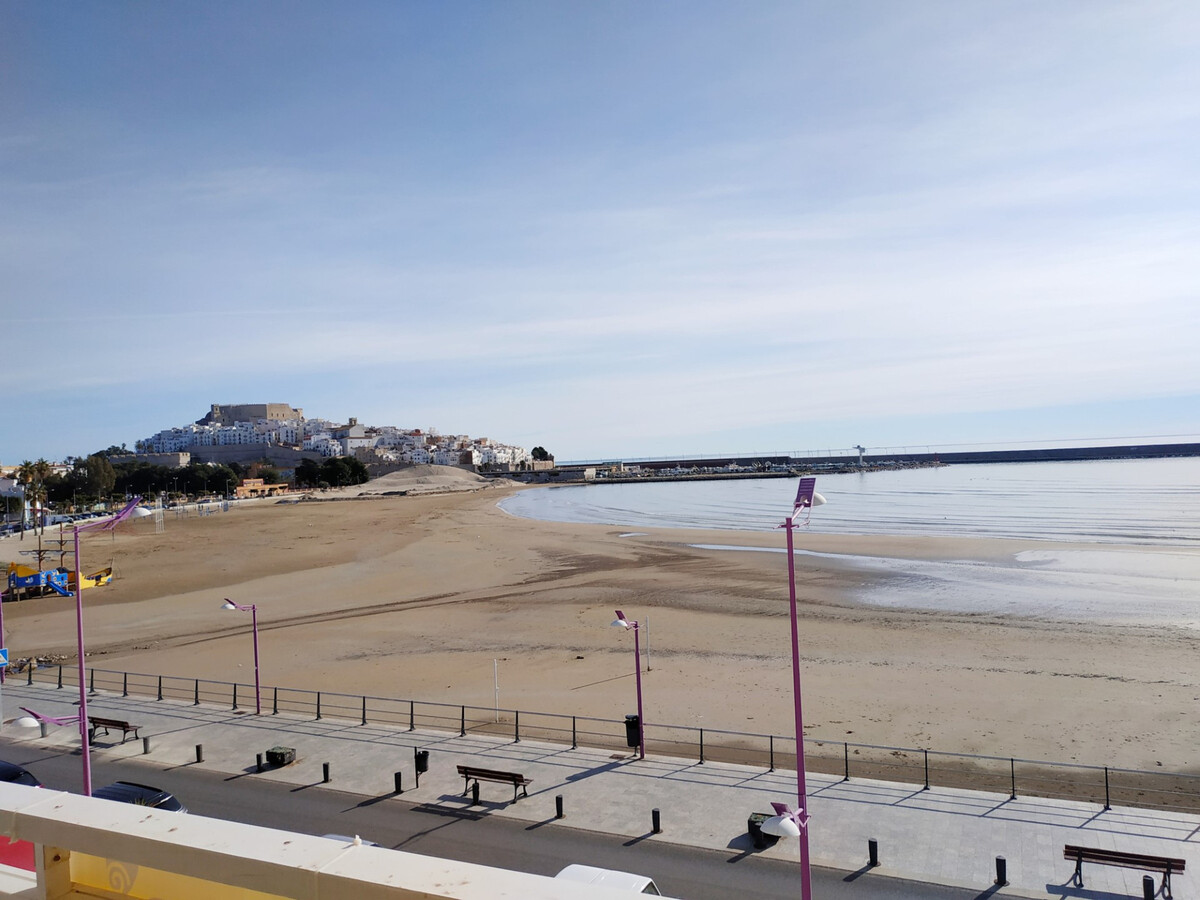 Appartement front de mer Peñíscola, 2 ch, terrasse vue plage - Photo 14
