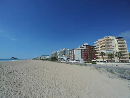 Location appartement à Peniscola, Appartement avec piscine commune à Peñíscola, animaux acceptés