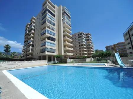 Location appartement à Benicàssim, Appartement Benicàssim avec piscine commune et parking, 1 chambre, 4 pers.
